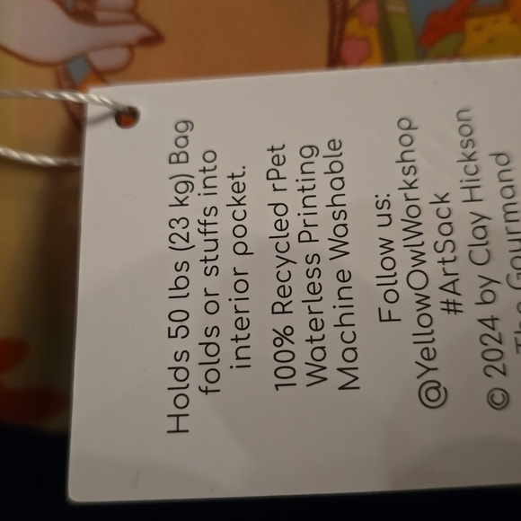 ❤️BUY 2 GET 1 FREE  Gourmand Art Sack® by Clay Hickson,Regular price$14.00 - Picture 7 of 9